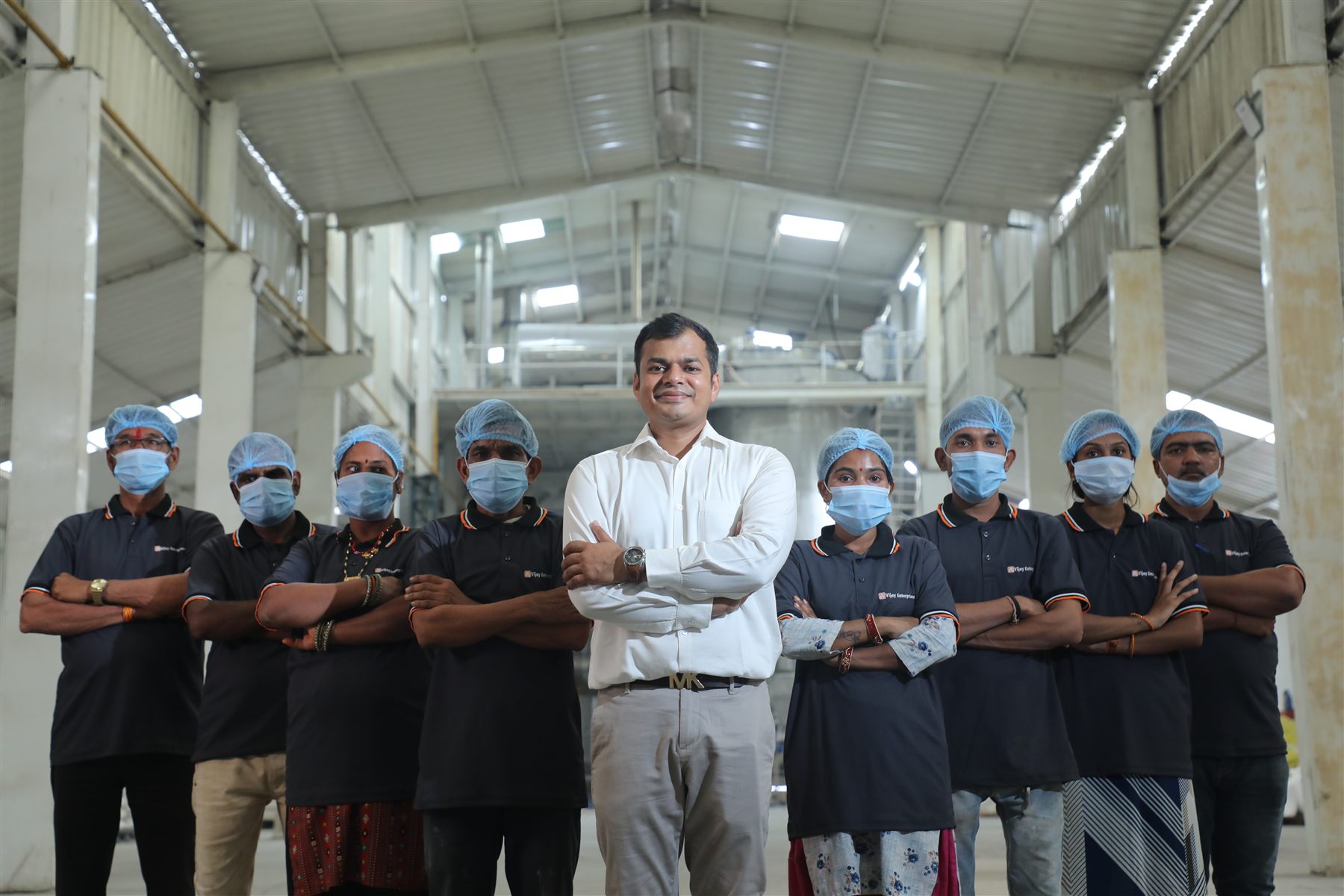 Vijay Enterprises factory team